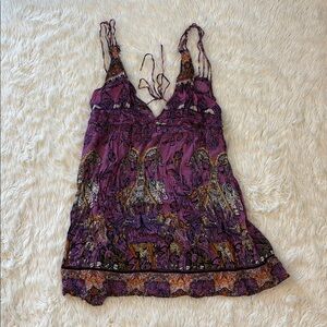 Free People cotton dress beach coverup